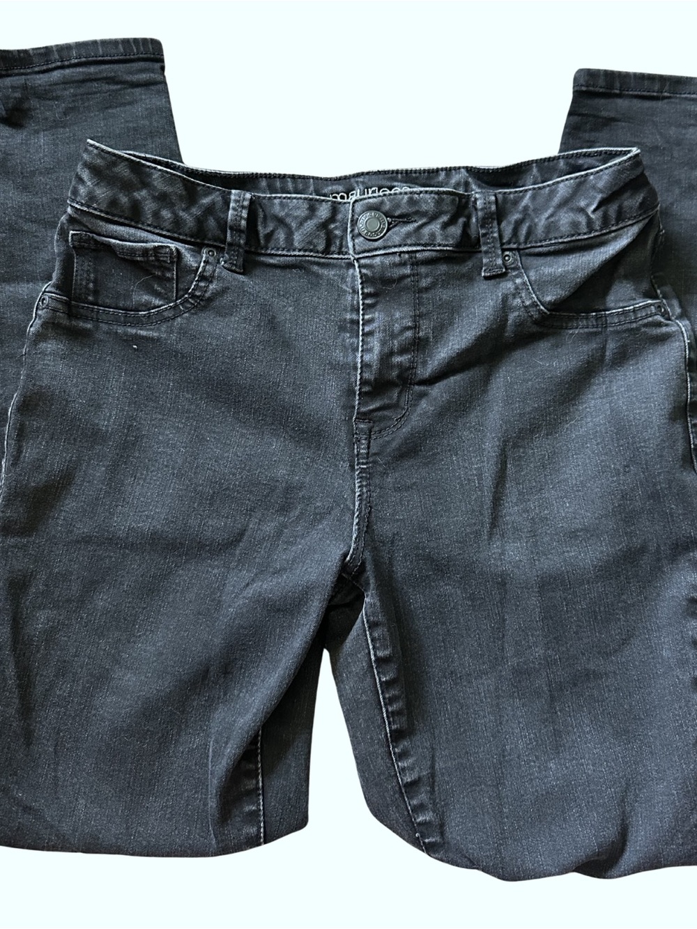Maurices Women's Black Stretch Jeggings